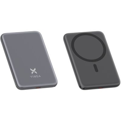 Батарея універсальна Vinga 5000 mAh 20W/15W Wireless (VPBB520WL)