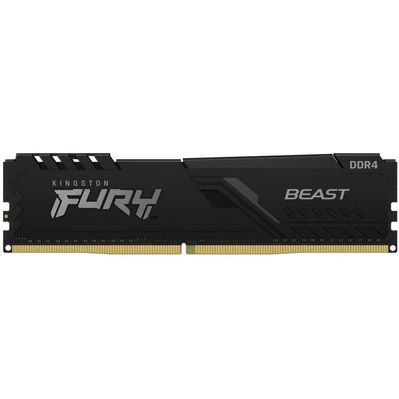 Модуль пам'яті для комп'ютера DDR4 16GB 3200 MHz Beast Black Kingston Fury (ex.HyperX) (KF432C16BB1/16WP)