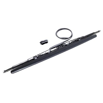 Щітка склоочисника OXIMO каркасна зі спойлером та розпилювачем 550 мм / 22 (WUSPR650)