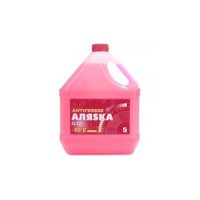 Антифриз Аляsка -40 G12 червоний 5л (5527)