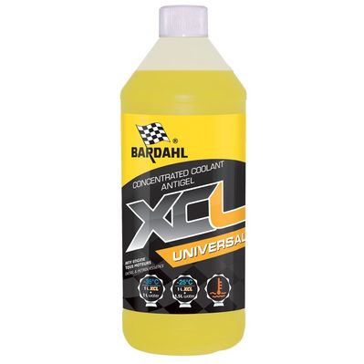 Антифриз BARDAHL G12+ ENGINE ANTIFREEZE ANTIGEL UNIVERSAL жовтий 1л (7111)