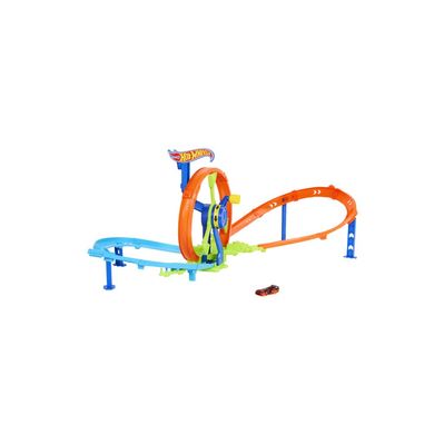 Автотрек Hot Wheels Stunt tracks Перегони на віражах (JBX65)