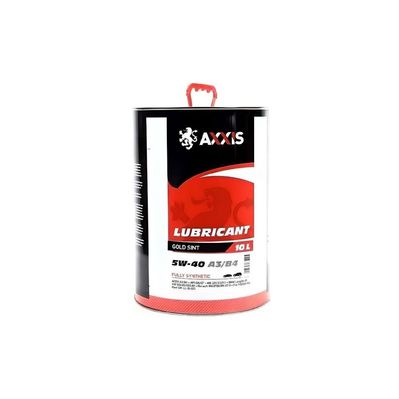 Моторна олива AXXIS 5W-40 A3/B4 Gold Sint 10л (ax-1002)