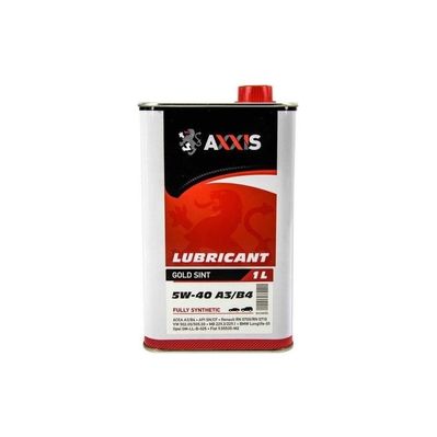Моторна олива AXXIS 5W-40 A3/B4 Gold Sint 1л (AX-2024)