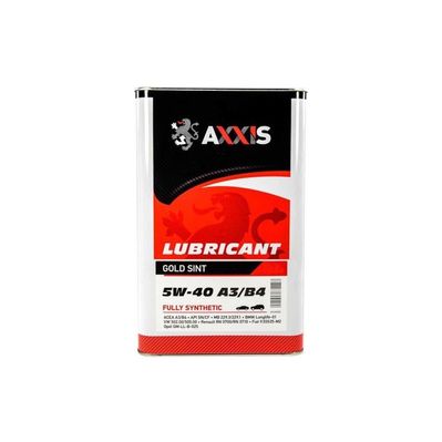 Моторна олива AXXIS 5W-40 A3/B4 Gold Sint 5л (AX-2175)