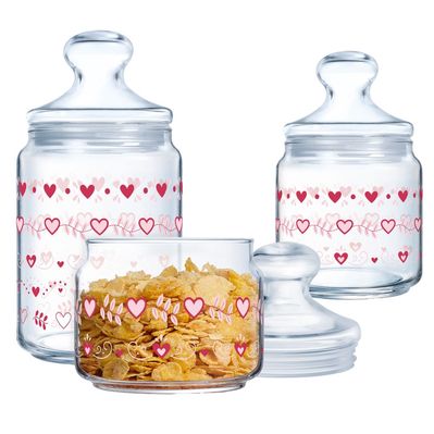 Банка Luminarc Club Love Basket Набір 3 шт (X1078)
