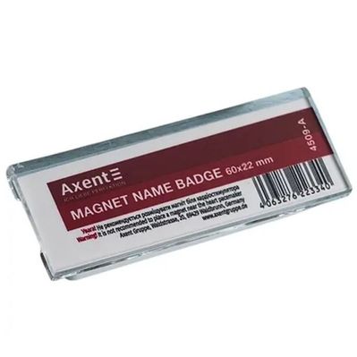 Бейдж Axent акриловий на магніті 4509 (60х22 мм) (4509-A)