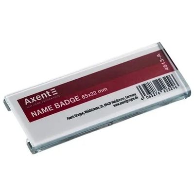 Бейдж Axent акриловий на магніті 4513 (65х22 мм) (4513-A)