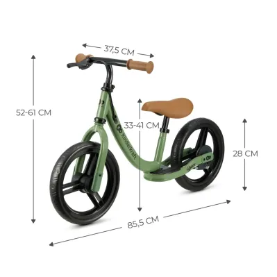 Біговел Kinderkraft Space Light Green (KRSPAC23GRE0000) (5902533925346)