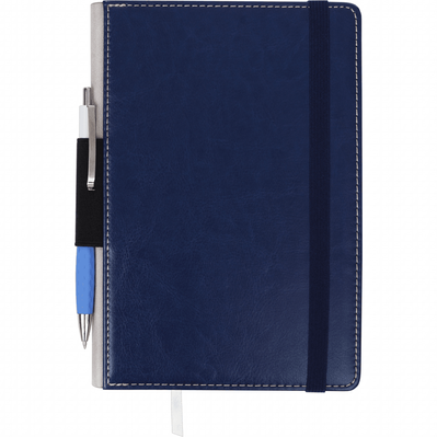 Блокнот Buromax діловий Code L2U A5 у клітинку 96 аркушів обкладинка зі штуч (BM.295106-03)