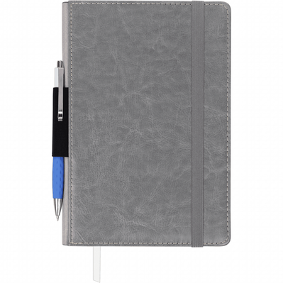 Блокнот Buromax діловий Code L2U A5 у клітинку 96 аркушів обкладинка зі штуч (BM.295106-09)