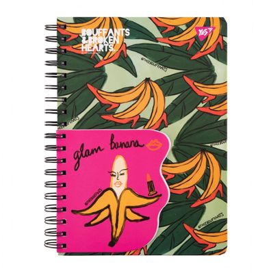 Блокнот Yes 2 в 1 В5 В7 80 арк 20 арк подвійна спіраль BBH клітинка (151845)