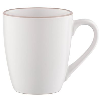 Чашка Ardesto Asti, 360мл, кераміка, білий (AR1436AB)