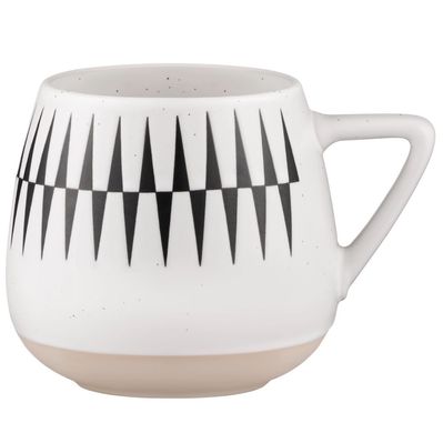 Чашка Ardesto Auro, 440мл, кераміка, білий (AR3033)