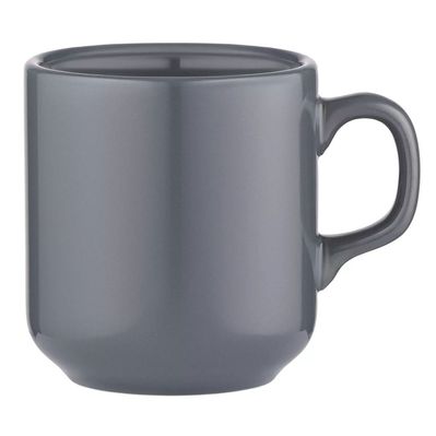 Чашка Ardesto Carlo, 280мл, кераміка, чорний (AR3047BK)