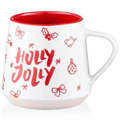 Чашка Ardesto Christmas New Year's, 350мл, кераміка (AR3093)