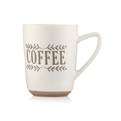 Чашка Ardesto Coffee, 340мл, кераміка, білий (AR3079)