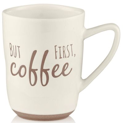 Чашка Ardesto Coffee, 340мл, кераміка, білий (AR3080)