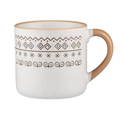 Чашка Ardesto Ettore, 380мл, кераміка, білий (AR3029B)