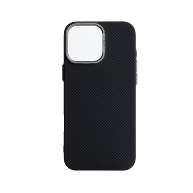 Чохол до мобільного телефона Armorstandart LikeCarbon2 MagCase Apple iPhone 15 Pro Max Kevlar Black (ARM88590)
