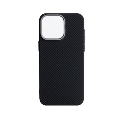 Чохол до мобільного телефона Armorstandart LikeCarbon2 MagCase Apple iPhone 16 Pro Max Kevlar Black (ARM88382)