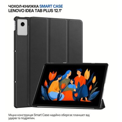 Чохол до планшета BeCover Smart Case Lenovo Idea Tab Plus 12.1" Black (715078)