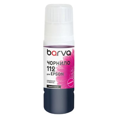Чорнило Barva Epson 112 70 мл, special, OneKey, pigmented magenta (E112-955e)