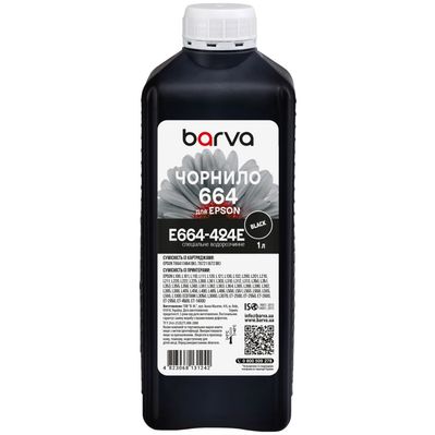 Чорнило Barva Epson 664 1 л, special black (E664-424e)