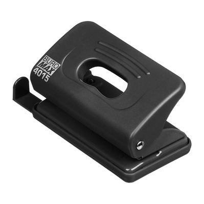 Діркопробивач Buromax пластиковий, до 10 аркушів, 120 х 58 х 59 мм, чорний (BM.4015-01)