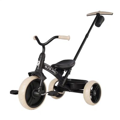 Дитячий велосипед QPlay Elite Pro триколісний Black (T10-BEliteProBlack)