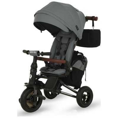 Дитячий велосипед QPlay Nova Pro з надувними колесами Stone Grey (S801NovaProStoneGrey)