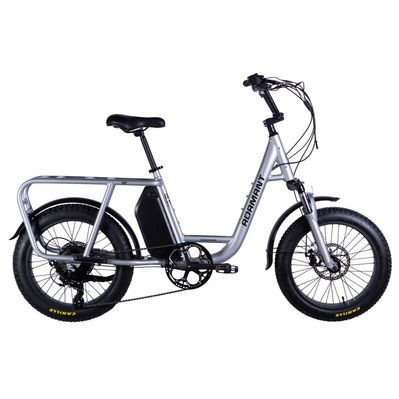 Електровелосипед Dorozhnik 20" ADAMANT DD FR рама-18,5" 8B 17.5А*г 500Вт 2026 срiблястий (ELB-D-20-076)