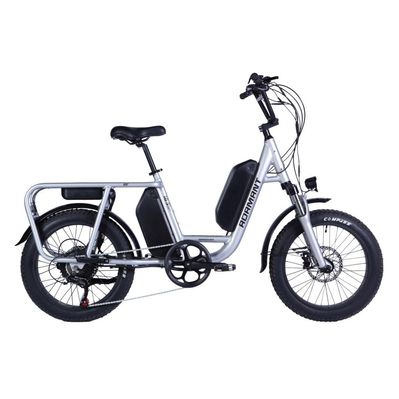 Електровелосипед Dorozhnik 20" ADAMANT HDD рама-18,5" 48B 17.5+12.5А*г 1000Вт 2026 срiблястий (ELB-D-20-080)