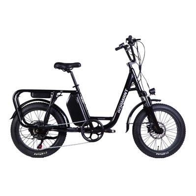 Електровелосипед Dorozhnik 20" ADAMANT HDD рама-18,5" 48B 17.5А*г 750Вт 2026 чорний (ELB-D-20-079)