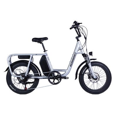 Електровелосипед Dorozhnik 20" eADAMANT HDD 18,5" 48B 17.5А*г 750Вт срiблястий 2025 (ELB-D-20-065)