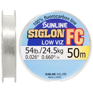 Флюорокарбон Sunline Siglon FC 50m 0.660мм 24.5кг повідковий (1658.01.51)