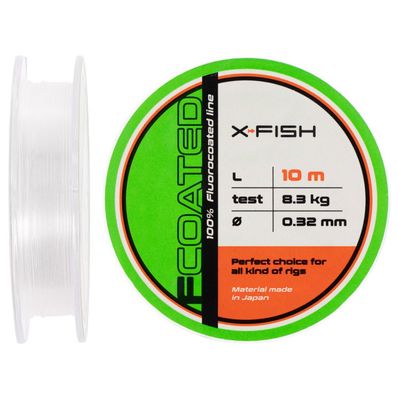 Флюорокарбон X-Fish FCoated 10m 0.32mm 8.3kg (1917.01.29)