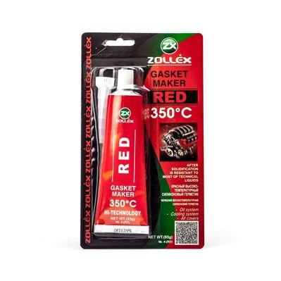 Герметик автомобільний Zollex RED-85g. (RED-85g)