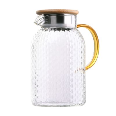 Глечик Ardesto Dew 1500 мл, боросилікатне скло, прозорий (AR2615BPG)