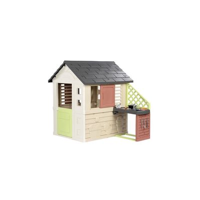 Ігровий будиночок Smoby Life Сонячний з літньою кухнею (7600810739)