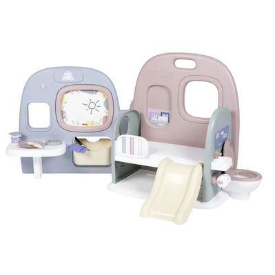 Ігровий набір Smoby Бебі Кер. Дитячий центр 5 в 1, з аксес., 108 х 78 х 51 см (7600240308)