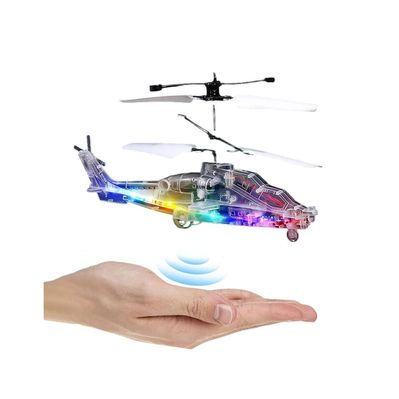 Інтерактивна іграшка UFT Літаючий вертоліт з сенсорним контролем і LED підсвічуванням (UFTFly12)