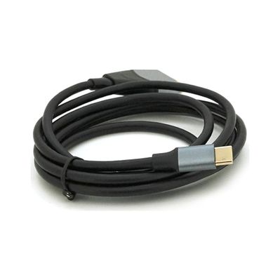 Кабель мультимедійний USB-C to HDMI M 1.8m 4K60Hz black Voltronic (YT-HDMI (M)-Type-C (M)-B)