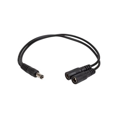 Кабель живлення DC M to 2xDC F 5.5x2.1mm PowerPlant (CA914890)