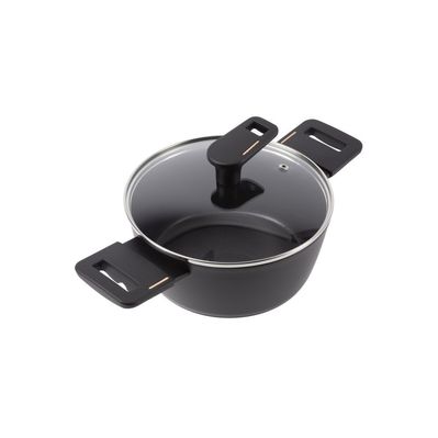 Каструля Bergner Copper, з кришкою 20 см (BG-30293-BK)