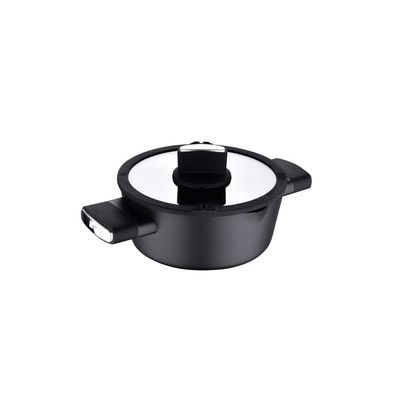 Каструля Bergner Ion, з кришкою 2 л (BG-35800-BK)