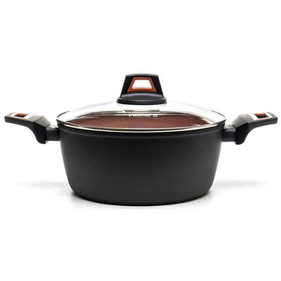 Каструля Hölmer кована з кришкою CR-1342-SBMCL Carrot 4,2 л (CR-1342-SBMCL Carrot)