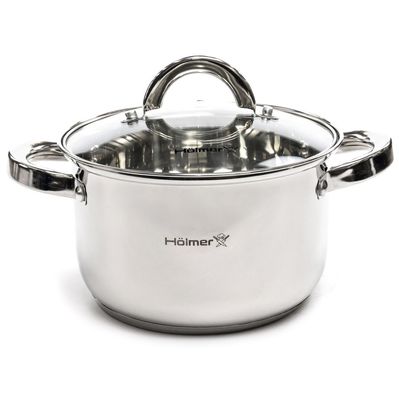Каструля Hölmer з кришкою 2,6л (CR-18426-SS)