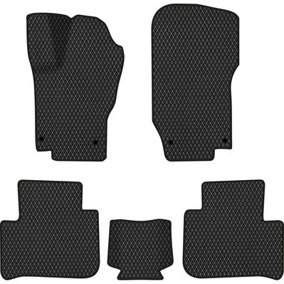 Килимок в салон EVAtech Mercedes-Benz ML-Class (W164) 2005-2011 2 поко (MB11723CD5MS4RBB)
