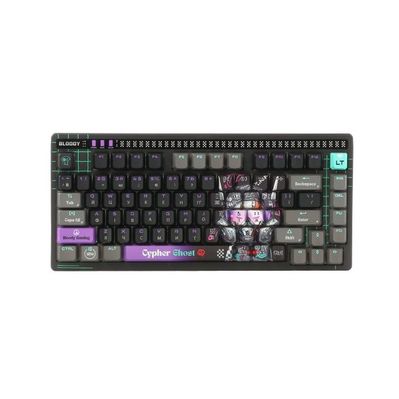 Клавіатура A4Tech AT75 RGB USB UA Cypher Ghost (4711421001830)